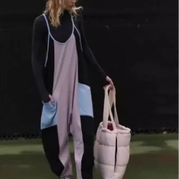 FREE PEOPLE Hot Shot Womens Onesie Colorblock Size Small NEW WITH TAG - Picture 3 of 8